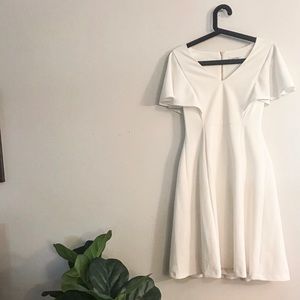 Calvin Klein | white A-Line Dress